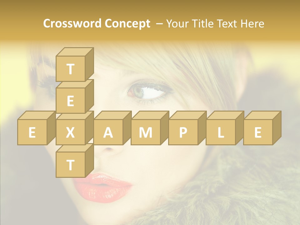 Glamour Winter Artificial PowerPoint Template