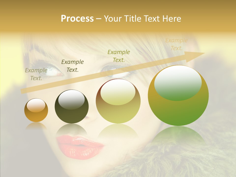 Glamour Winter Artificial PowerPoint Template