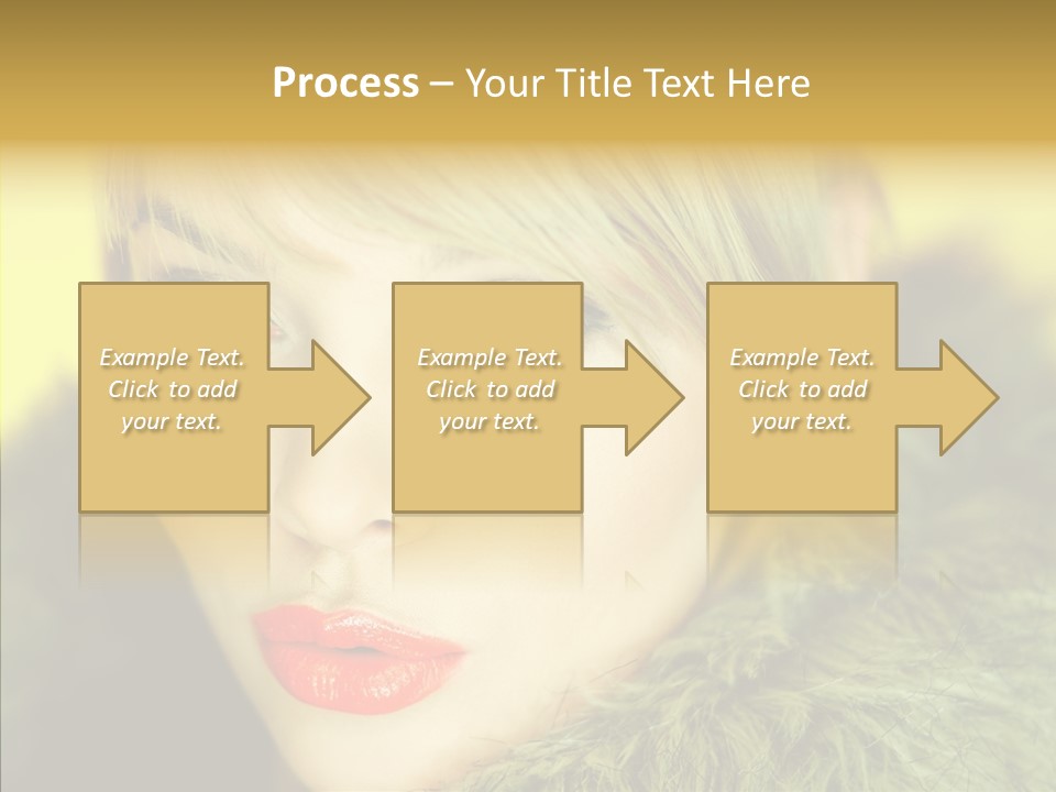 Glamour Winter Artificial PowerPoint Template