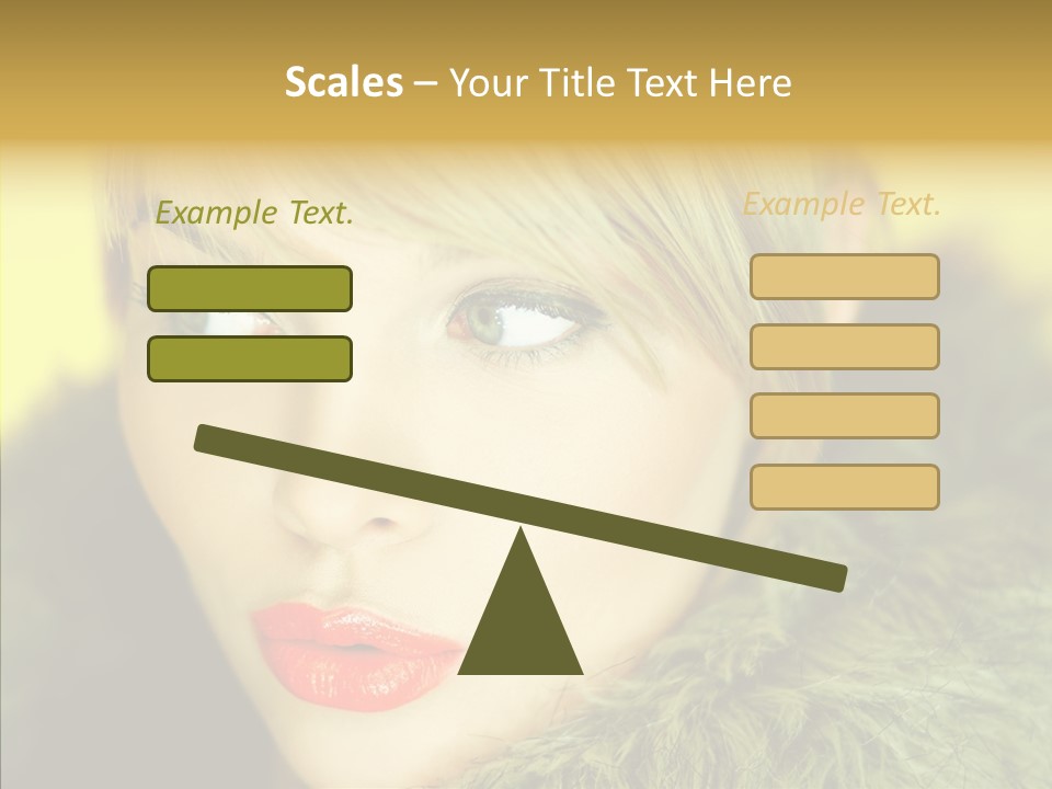 Glamour Winter Artificial PowerPoint Template