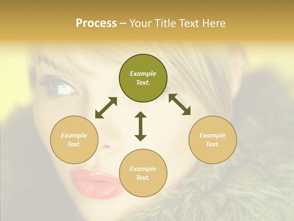 Glamour Winter Artificial PowerPoint Template