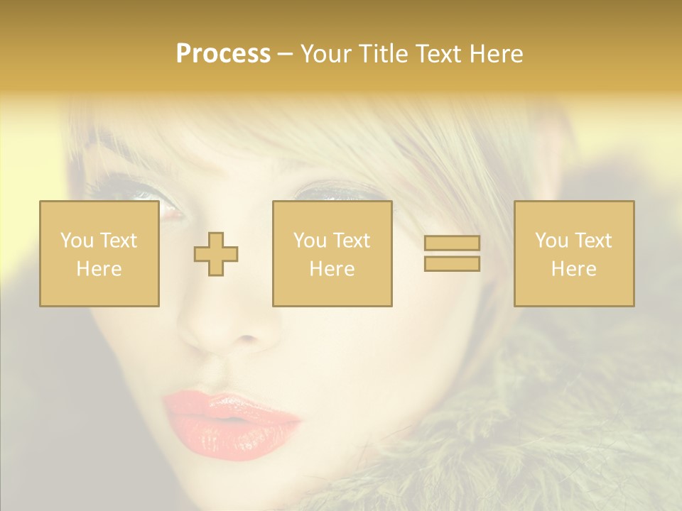 Glamour Winter Artificial PowerPoint Template