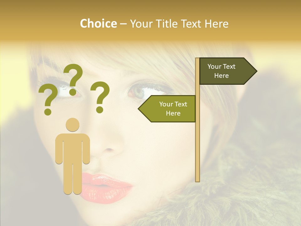 Glamour Winter Artificial PowerPoint Template