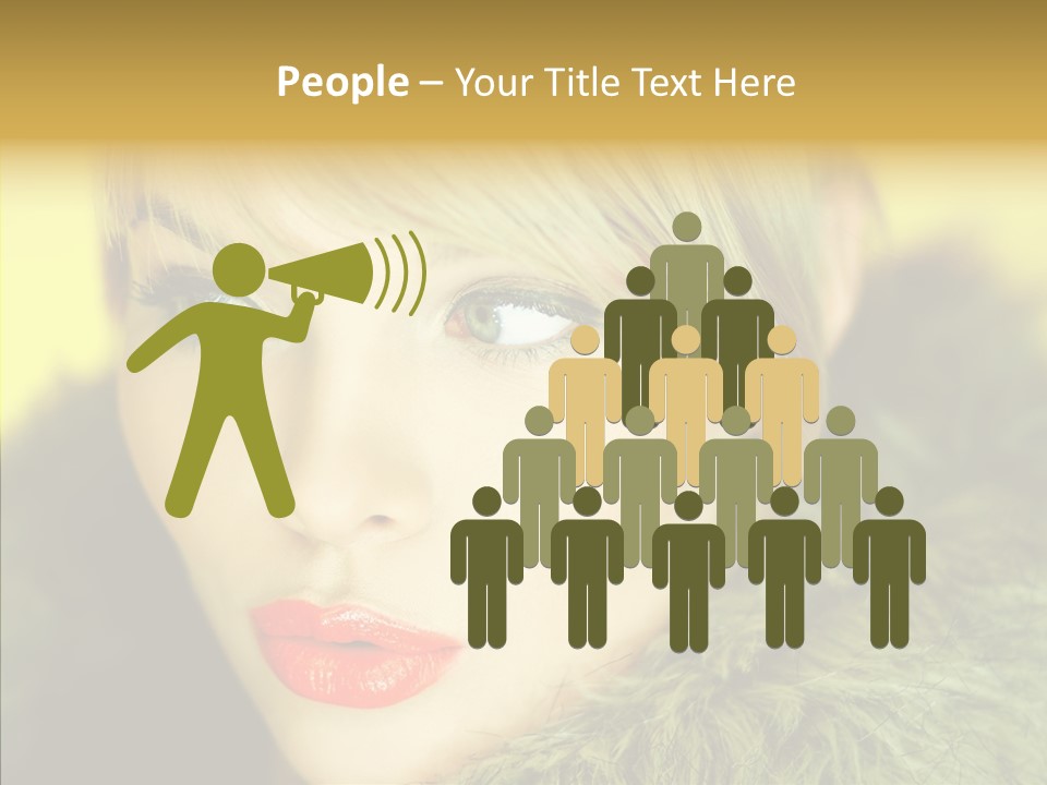 Glamour Winter Artificial PowerPoint Template