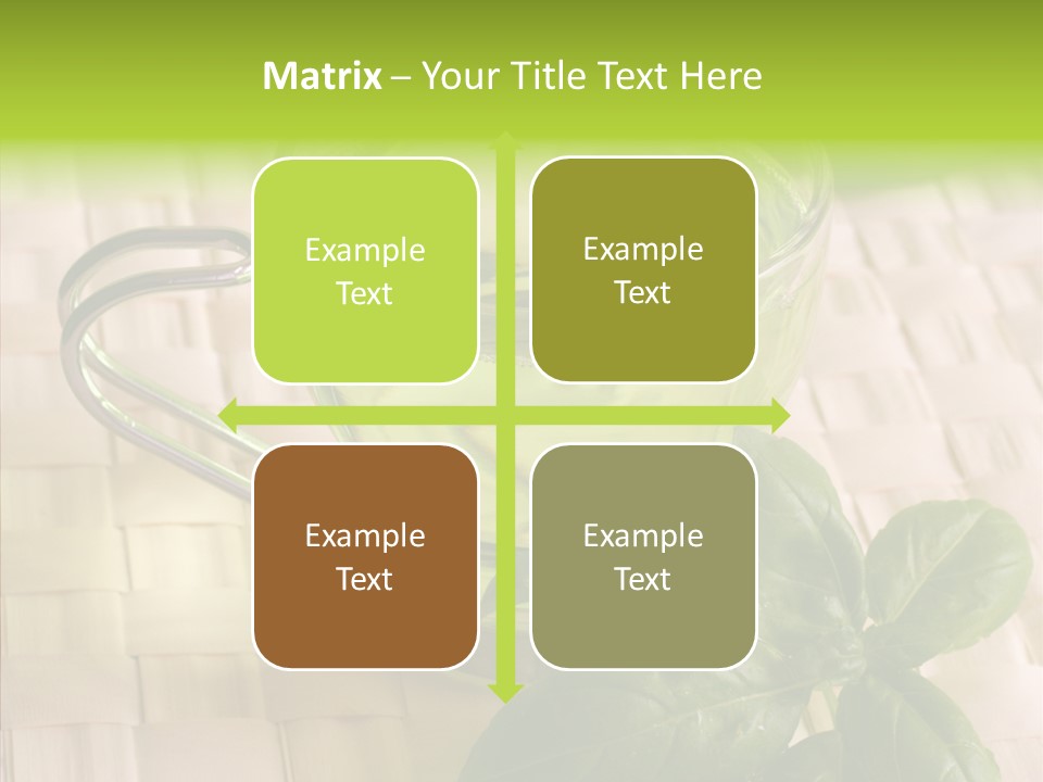 Freshness Grassy Light PowerPoint Template