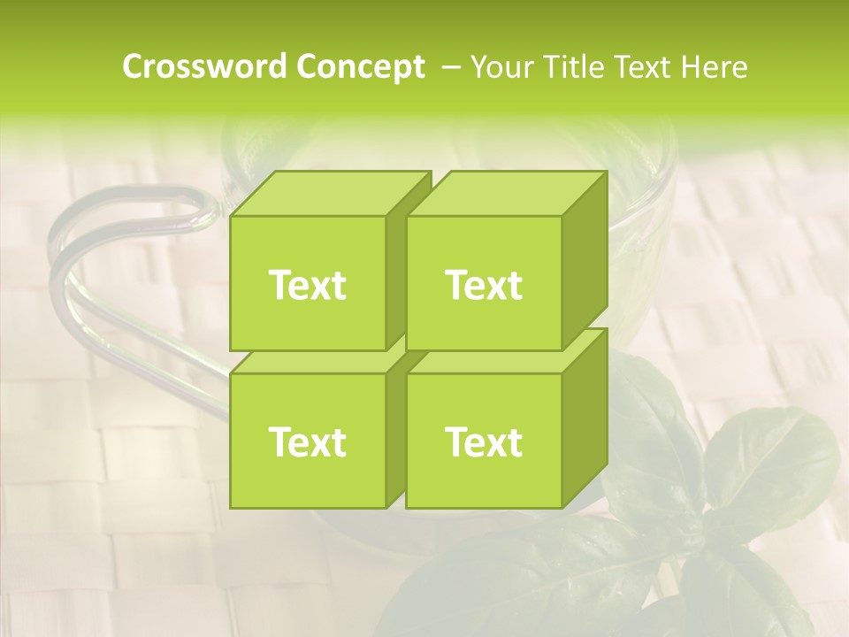 Freshness Grassy Light PowerPoint Template