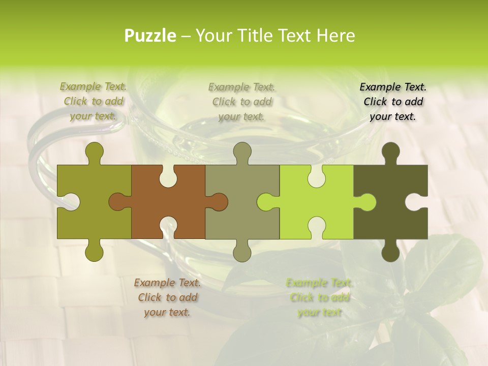 Freshness Grassy Light PowerPoint Template