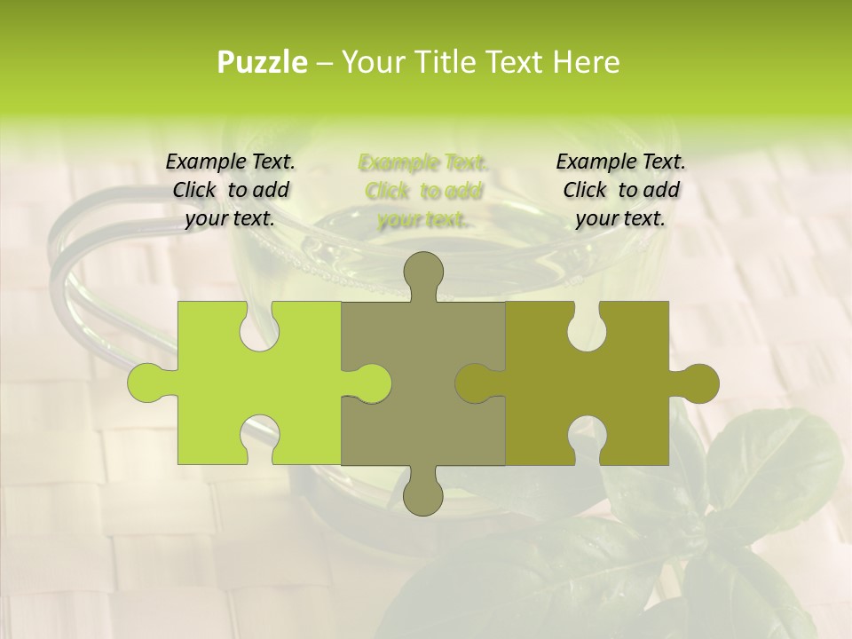 Freshness Grassy Light PowerPoint Template