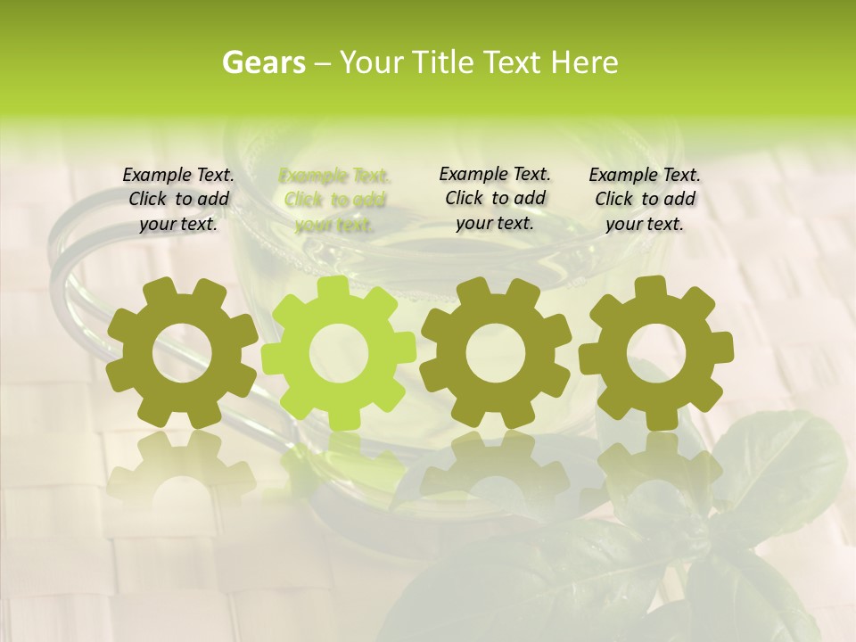 Freshness Grassy Light PowerPoint Template