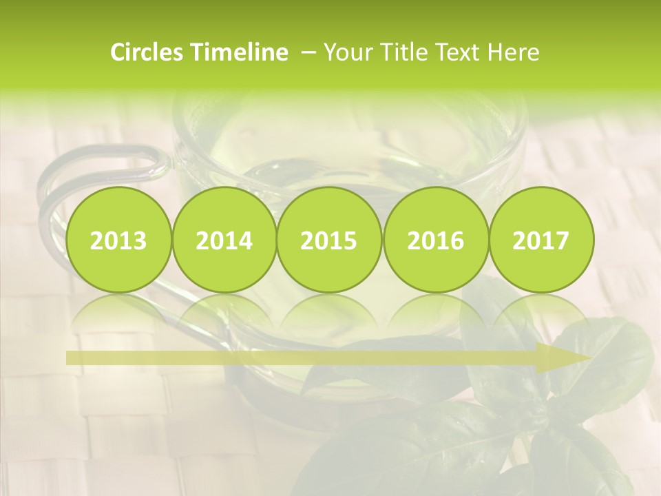 Freshness Grassy Light PowerPoint Template