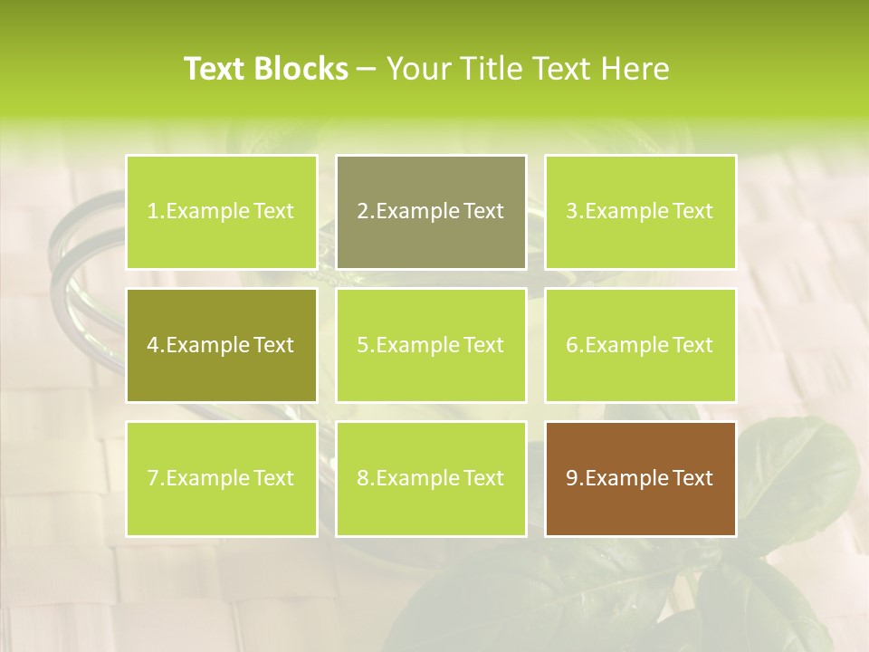 Freshness Grassy Light PowerPoint Template