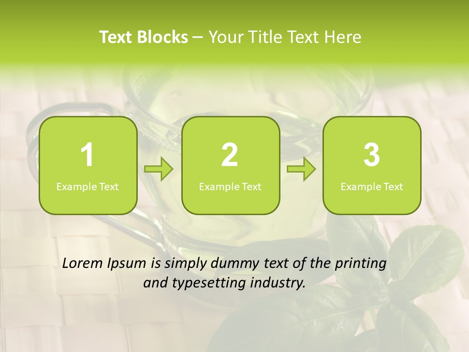 Freshness Grassy Light PowerPoint Template