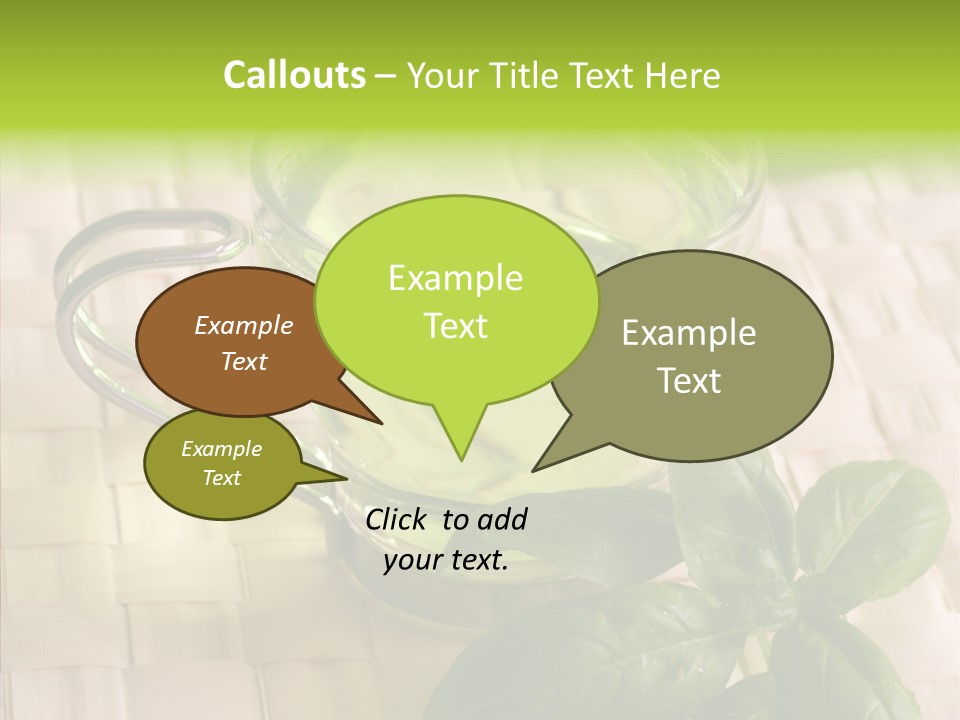 Freshness Grassy Light PowerPoint Template