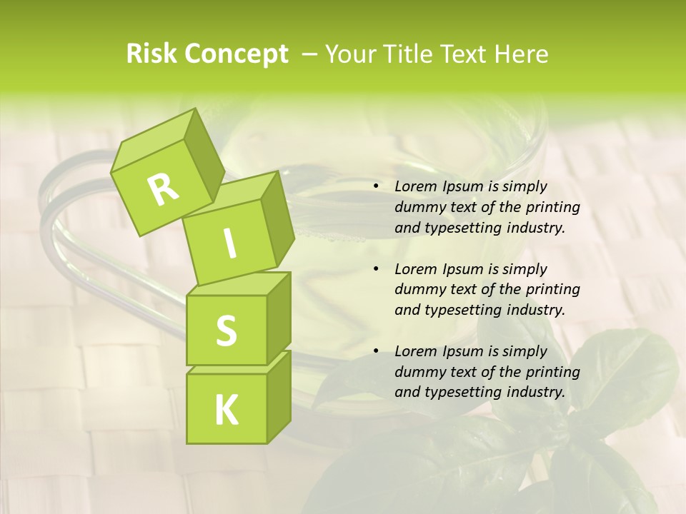 Freshness Grassy Light PowerPoint Template