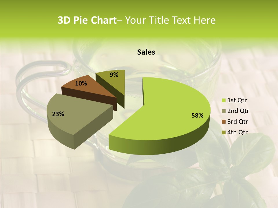 Freshness Grassy Light PowerPoint Template