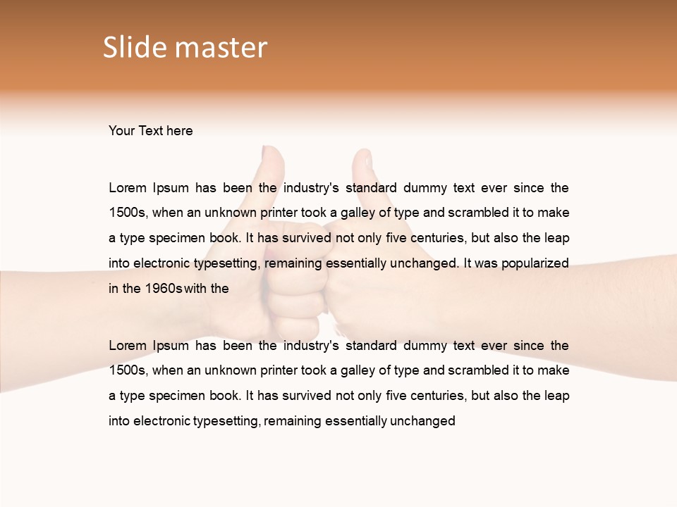 Po Itivity Expre Ing Deci Ion PowerPoint Template