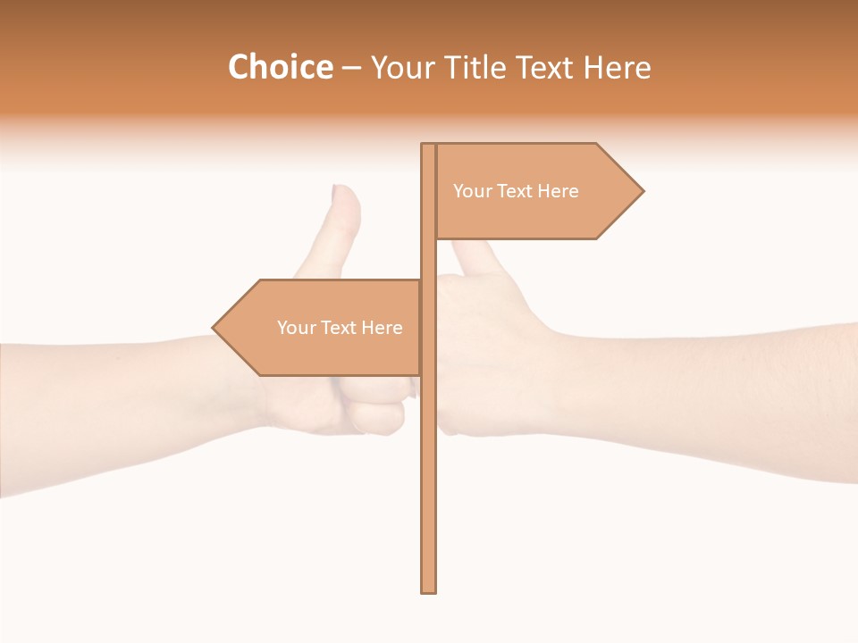 Po Itivity Expre Ing Deci Ion PowerPoint Template