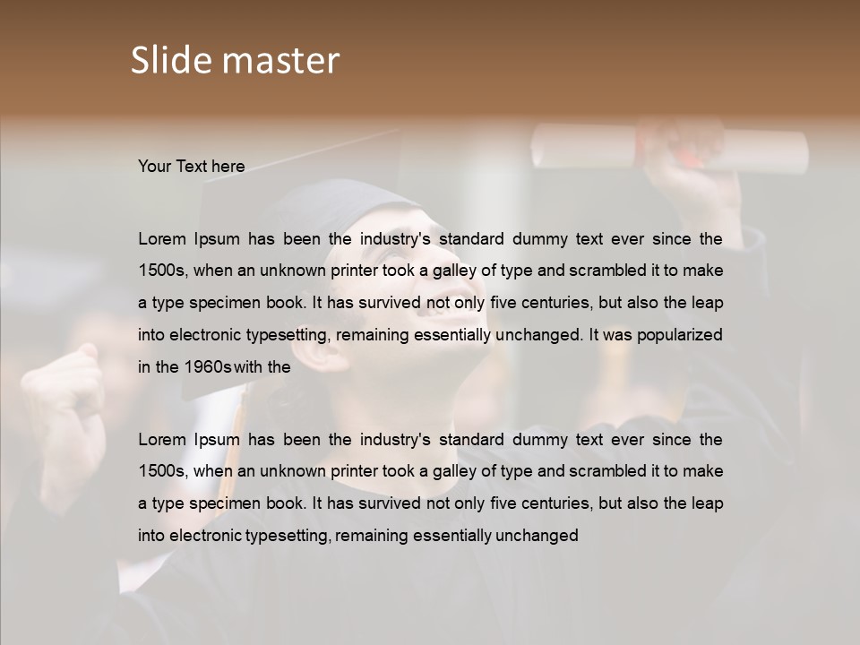 American Bachelors Group PowerPoint Template