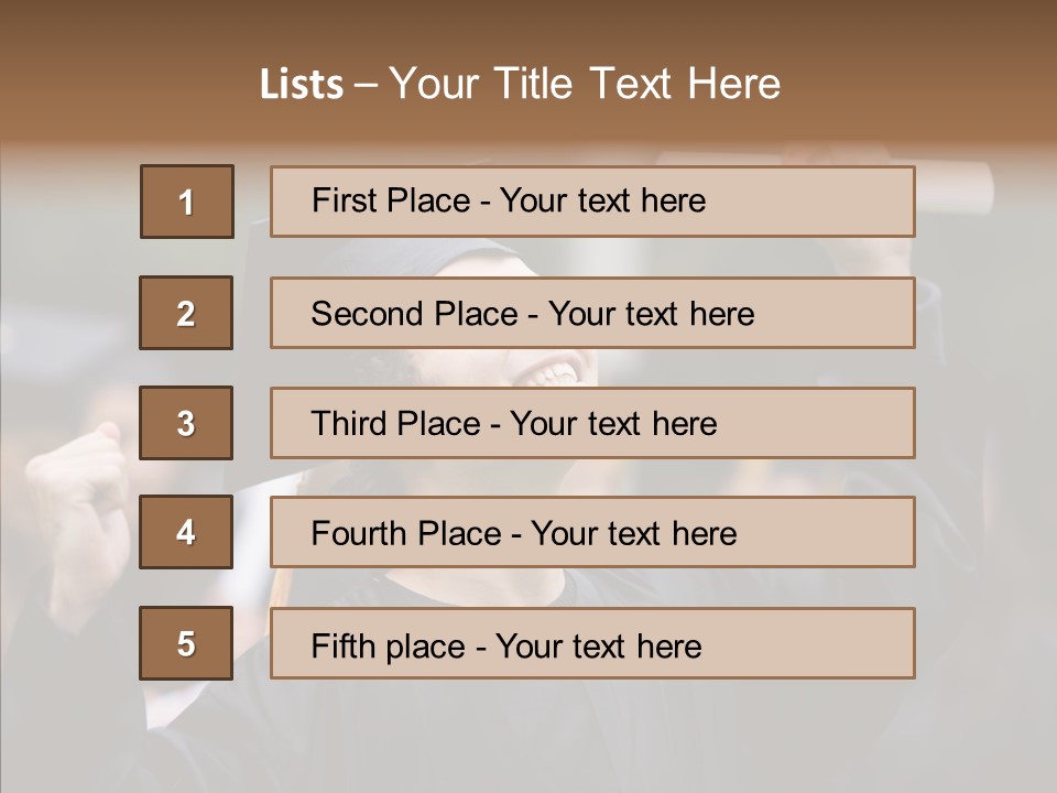 American Bachelors Group PowerPoint Template