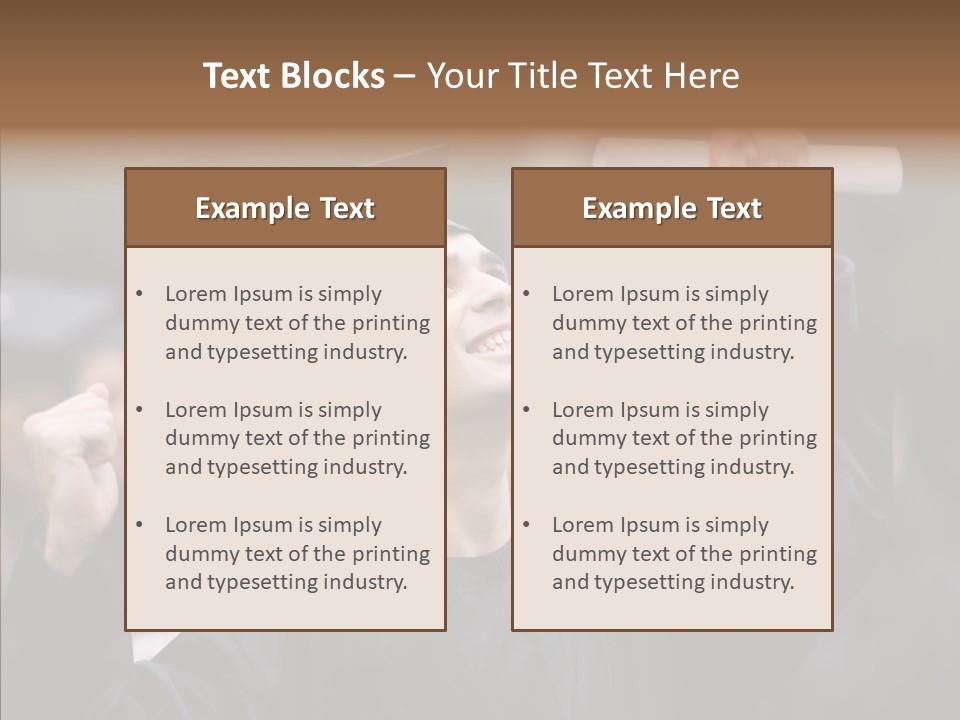 American Bachelors Group PowerPoint Template