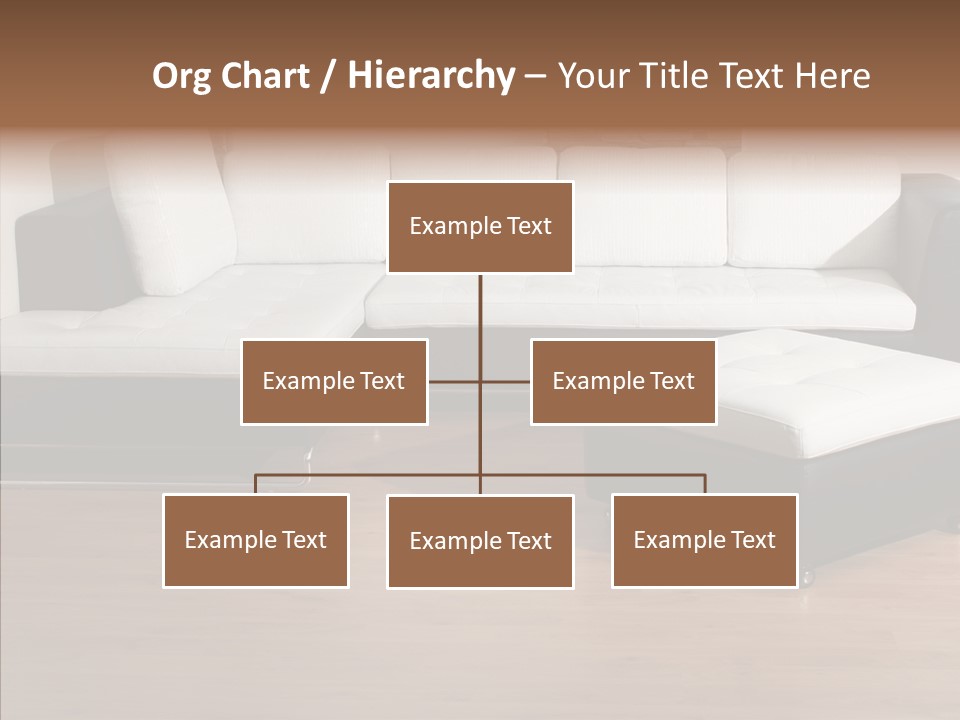 Furnishing Black Decoration PowerPoint Template