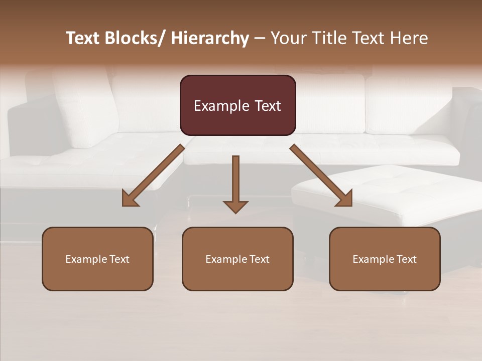 Furnishing Black Decoration PowerPoint Template