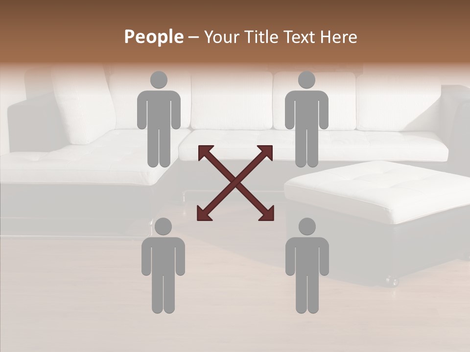 Furnishing Black Decoration PowerPoint Template