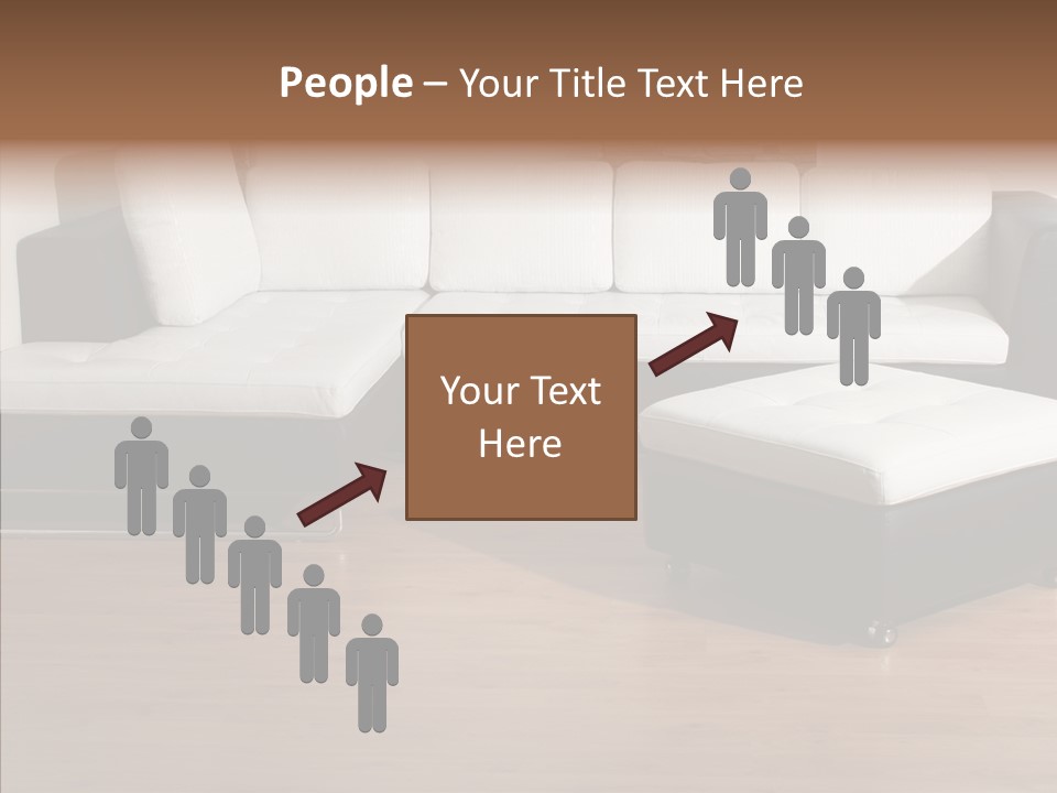 Furnishing Black Decoration PowerPoint Template