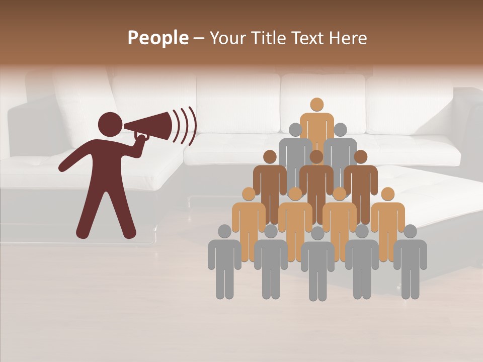 Furnishing Black Decoration PowerPoint Template