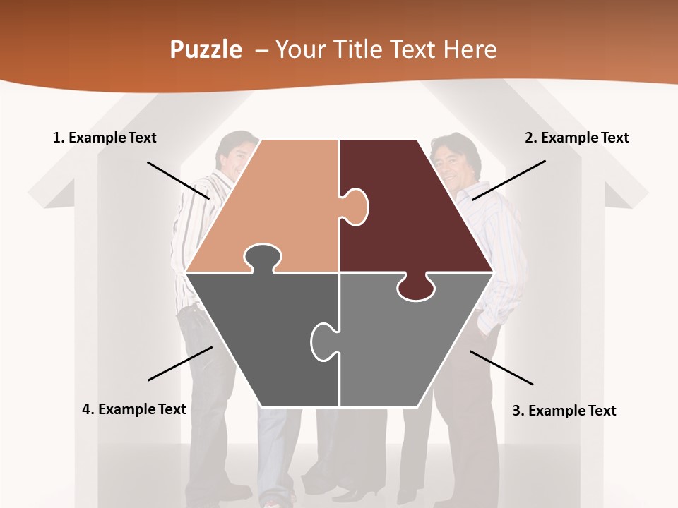 Father Happy Conceptual PowerPoint Template