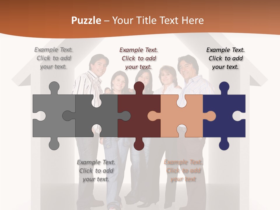 Father Happy Conceptual PowerPoint Template