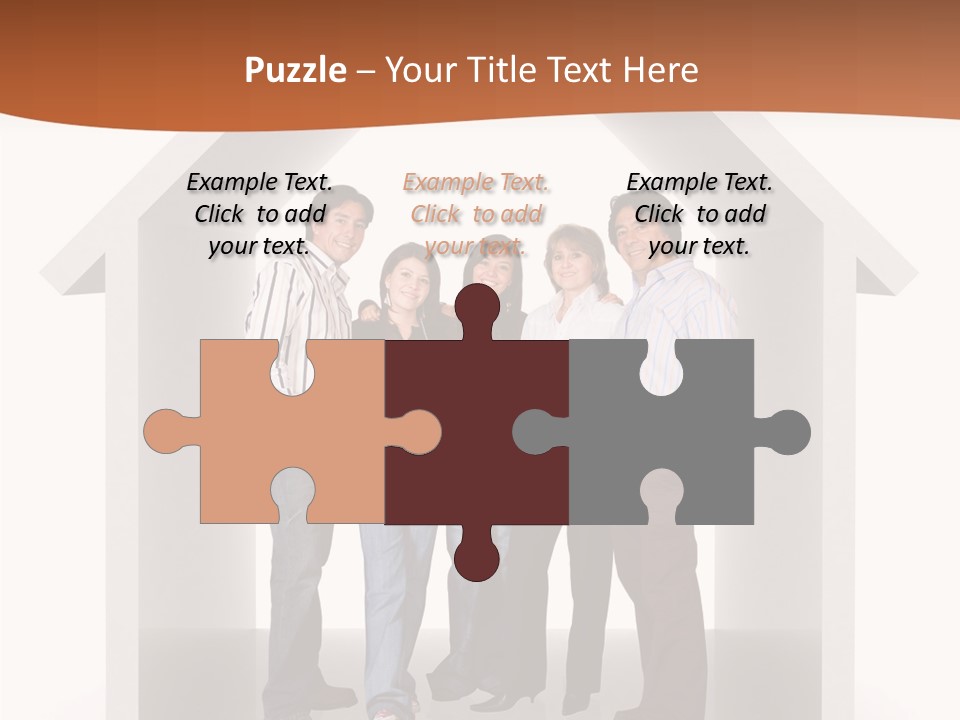 Father Happy Conceptual PowerPoint Template