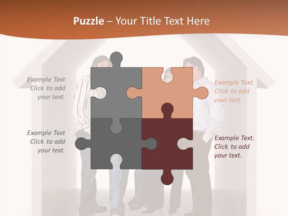 Father Happy Conceptual PowerPoint Template