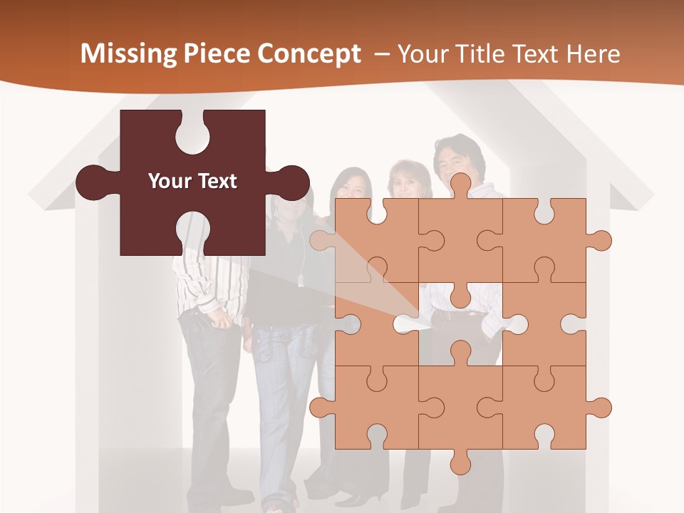 Father Happy Conceptual PowerPoint Template