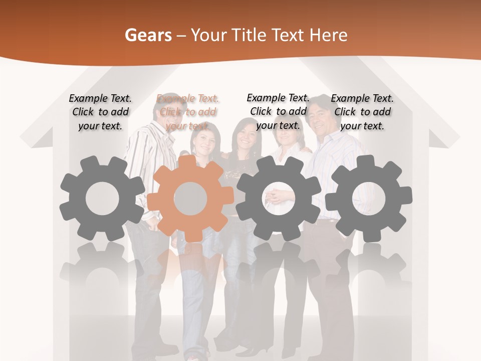 Father Happy Conceptual PowerPoint Template