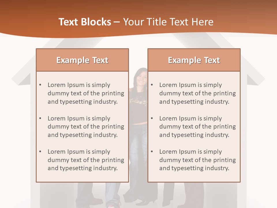 Father Happy Conceptual PowerPoint Template