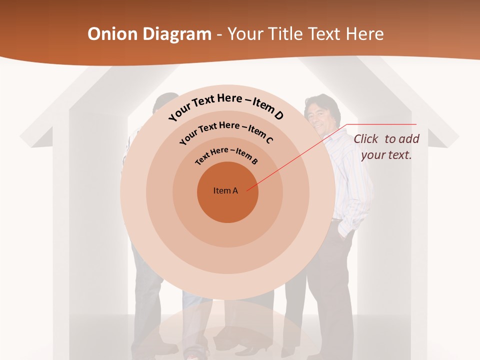 Father Happy Conceptual PowerPoint Template