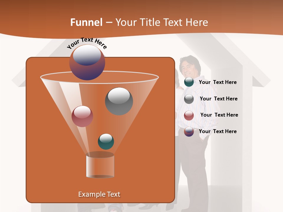 Father Happy Conceptual PowerPoint Template