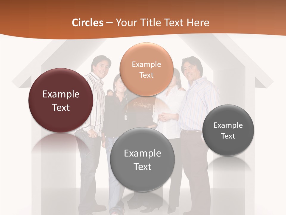 Father Happy Conceptual PowerPoint Template