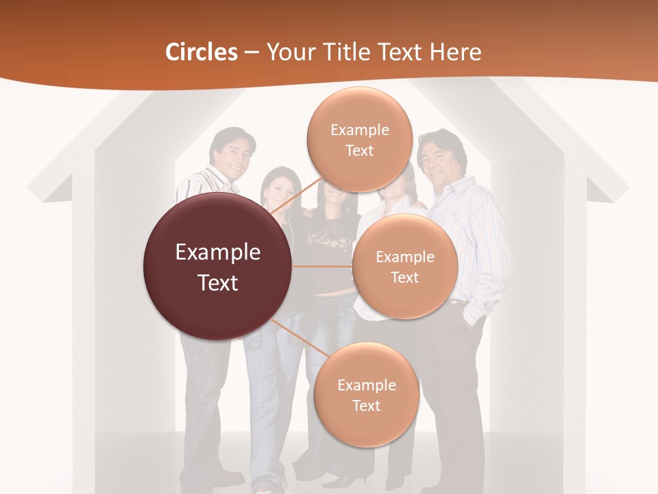 Father Happy Conceptual PowerPoint Template