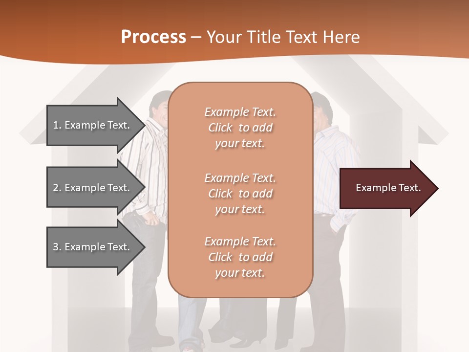 Father Happy Conceptual PowerPoint Template