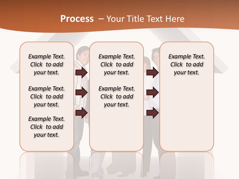 Father Happy Conceptual PowerPoint Template