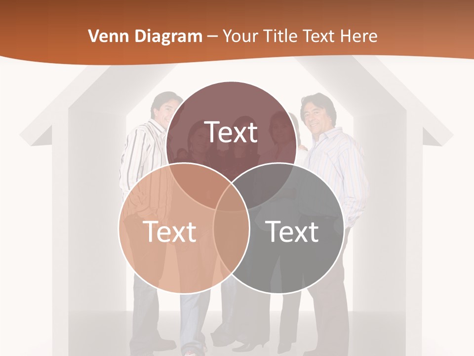 Father Happy Conceptual PowerPoint Template