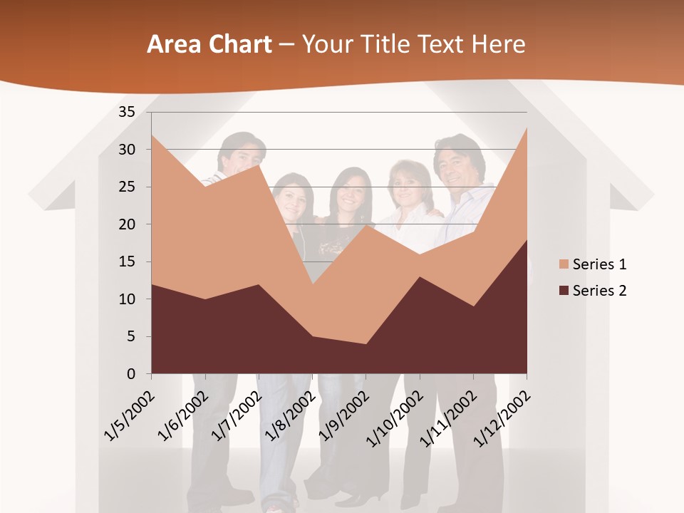 Father Happy Conceptual PowerPoint Template