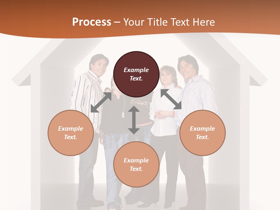 Father Happy Conceptual PowerPoint Template