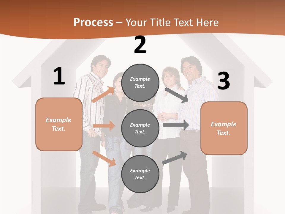 Father Happy Conceptual PowerPoint Template