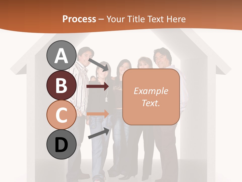 Father Happy Conceptual PowerPoint Template