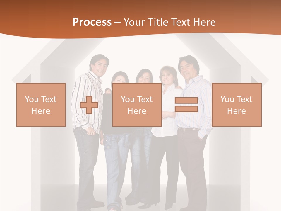 Father Happy Conceptual PowerPoint Template