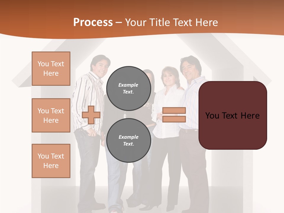 Father Happy Conceptual PowerPoint Template