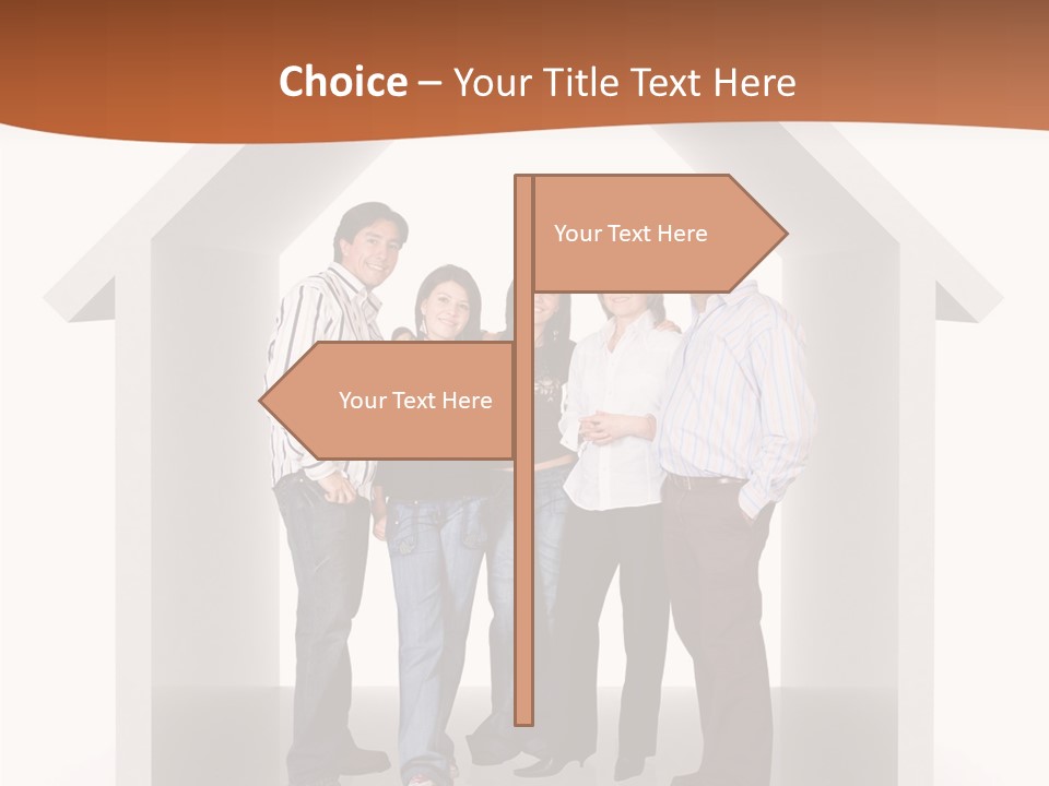 Father Happy Conceptual PowerPoint Template